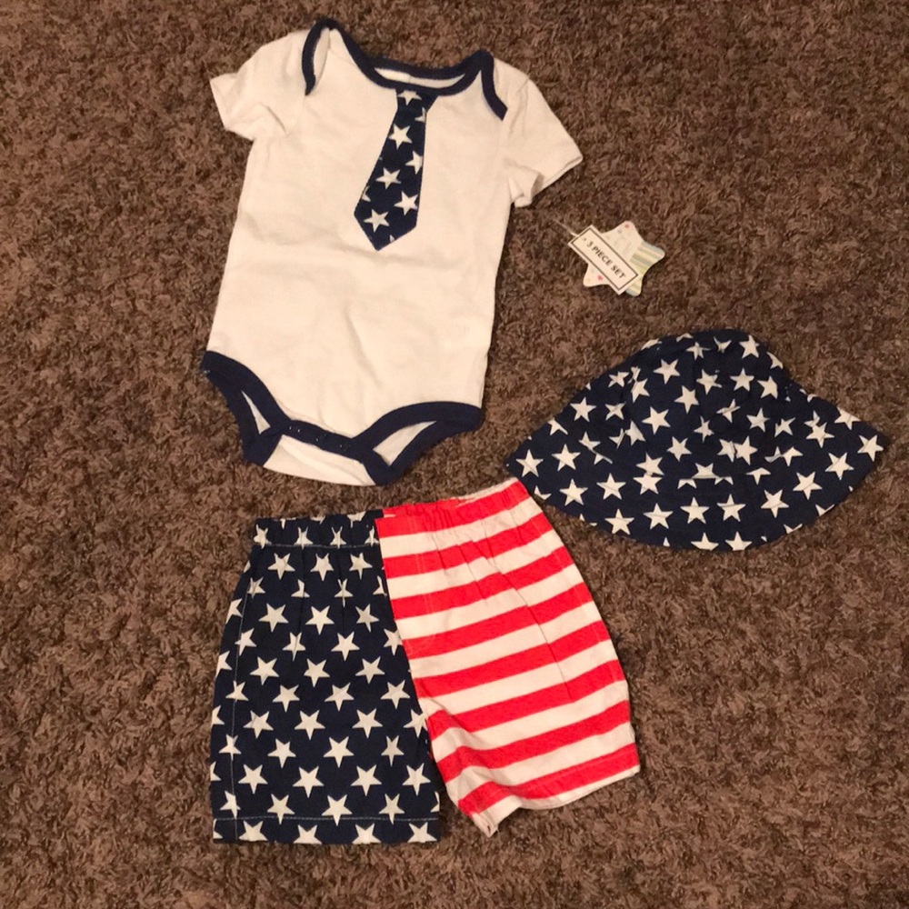 NWT 4th of July outfit